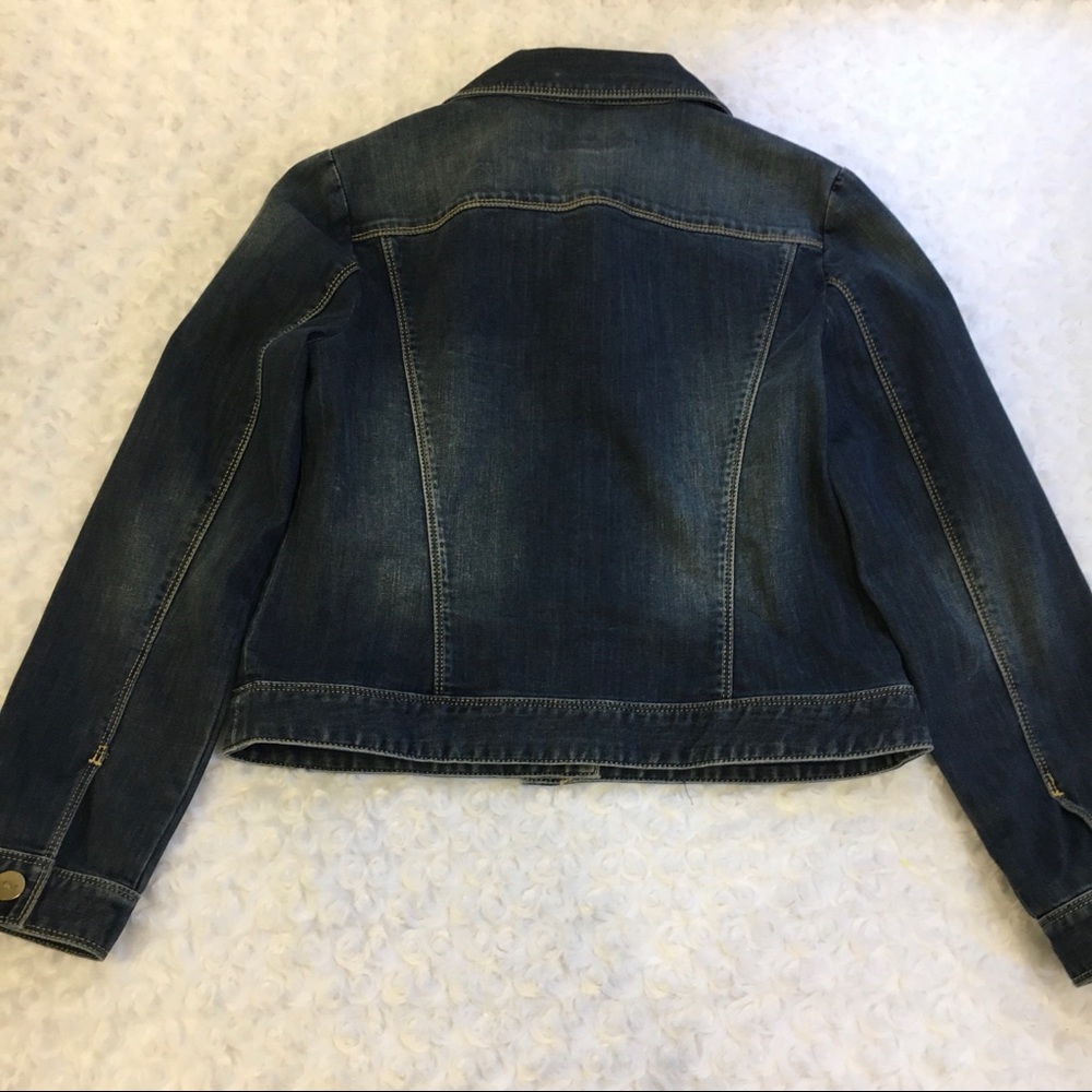 Chicos platinum denim jacket - Picture 3 of 4